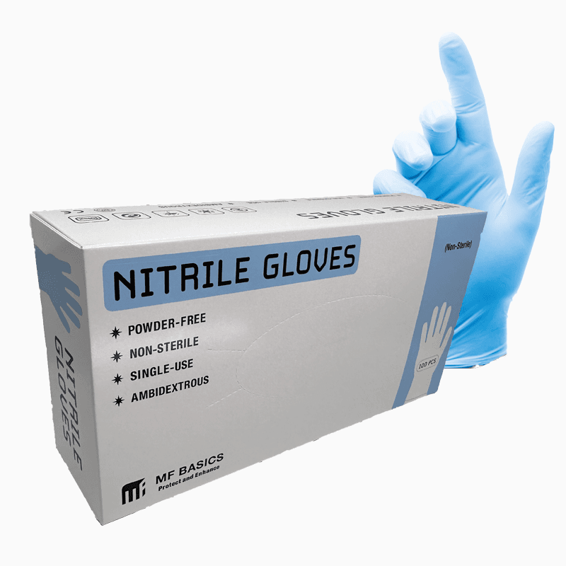 MF Asia - Nitrile Gloves for Higher Durability, Better FIt & Latex Allergy Alternative