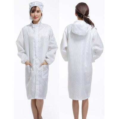 Anti-Static Smock Lab Coat with Hood
