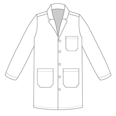 100% Cotton Custom Unisex Lab Coat