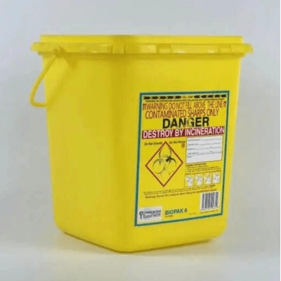 BIOPAK Sharp Box (Yellow) 20L
