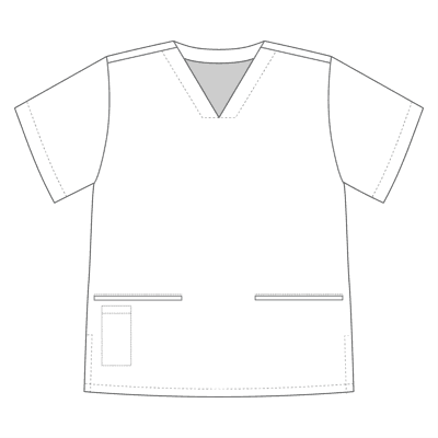 MF Premium Scrub Top Unisex Cut
