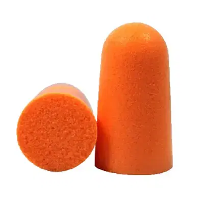 3M 1100 Uncorded Disposable Foam Earplugs
