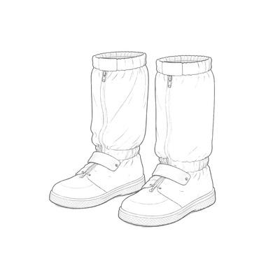 Cleanroom Safety Booties