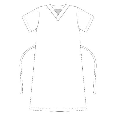 MF Premium Maternity Scrub Dress