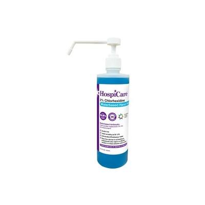 HospiCare 2% Chlorhexidine Waterbased Hand Rub - 500ml